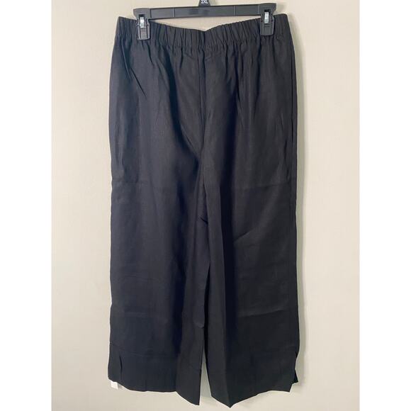 Reformation Black Wide Leg Pants & Jumpsuit - Picture 3 of 4